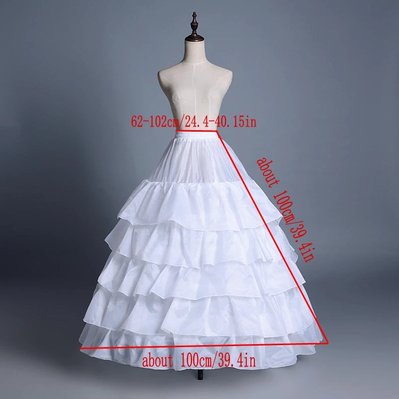 Petticoat Crinoline Slips Hoop Skirt Vintage  Underskirt for Gown Dress Many Styles for Bridal Wedding