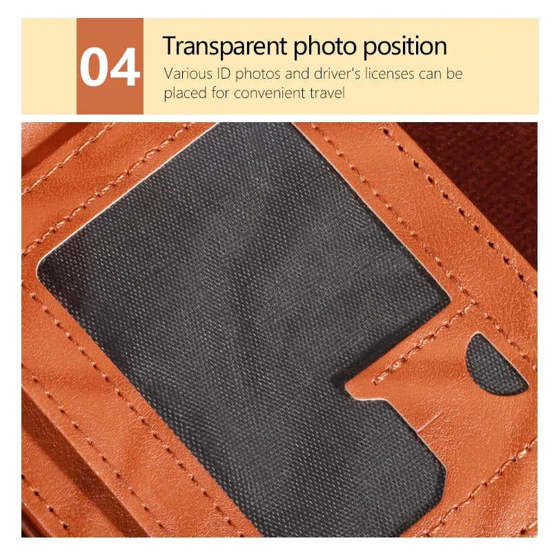Men's Wallets With 100 US Dollar PatternWallet Male Leather Walet Photo Card HolderFashion Large Capacity Wallet Purse Bag