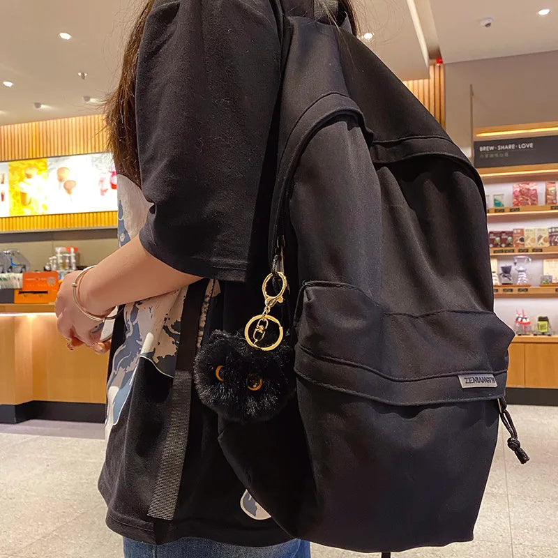 Cute Plush Cat Keychain Cartoon Doll Toy Pendant Keyring For Women Girls Bag Ornament Car Key Chain Children Gifts Accessories