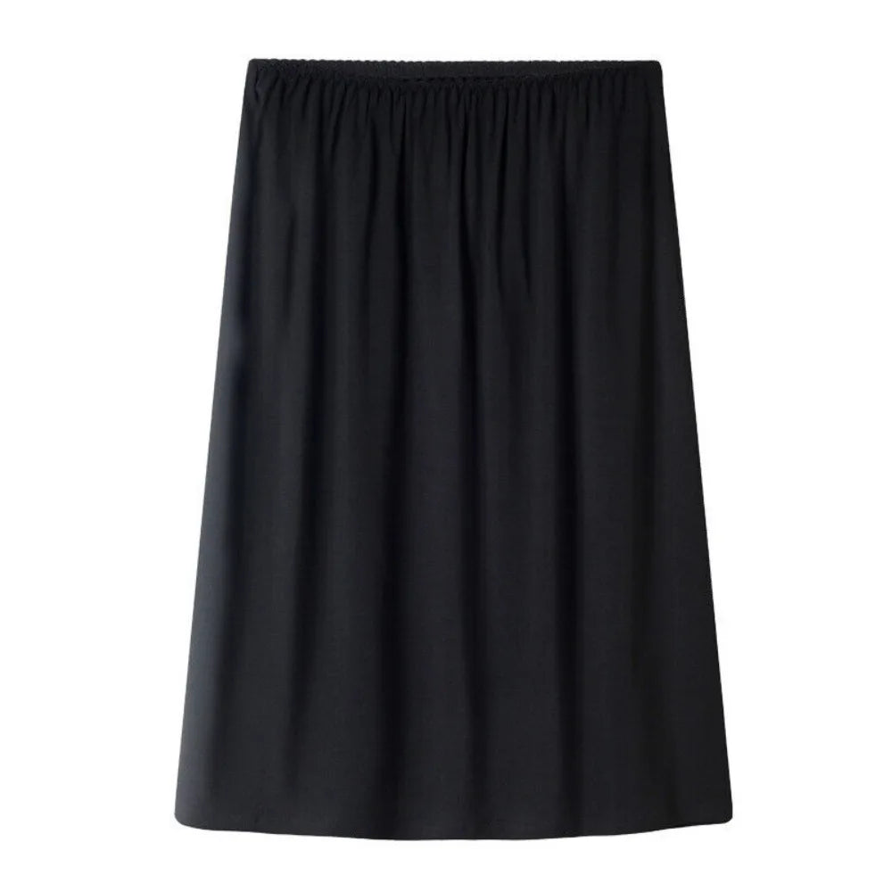 Comfortable Half Slips Under Dress Cooling Slip Skirt Lingerie Satin Skirt Women Underskirts Petticoat Cooling Summer Fashion
