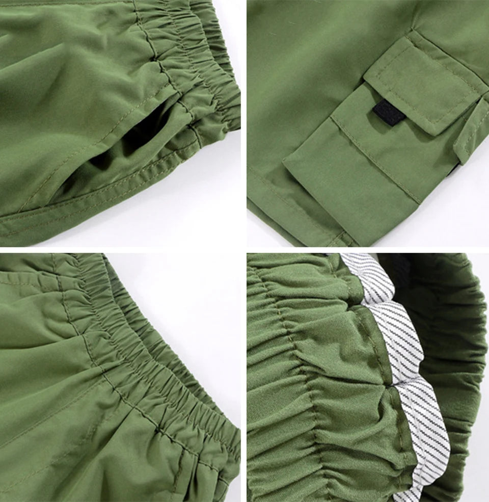 Boys Summer Casual Fashion Cargo Pants Comfortable Breathable Loose Sports Teen Shorts Spring Summer Children Casual Short Pants