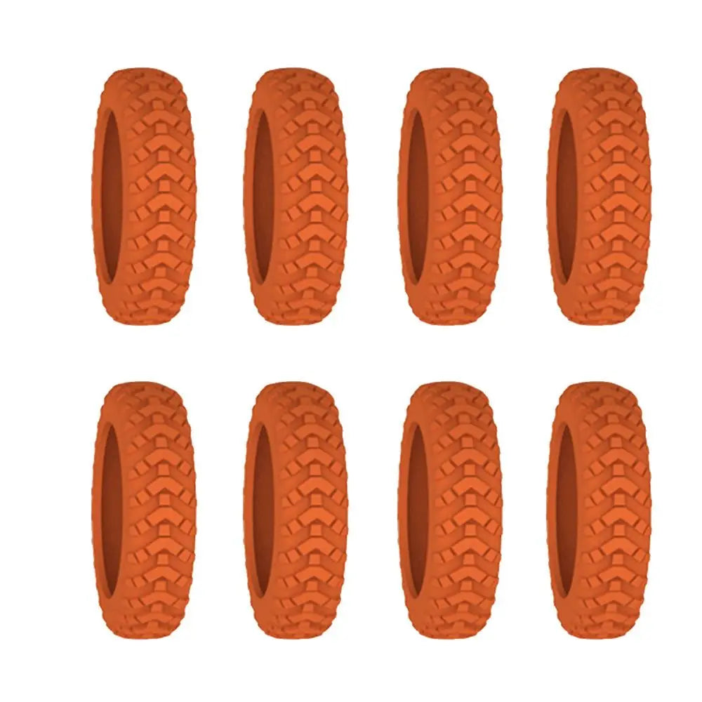 8PCS Luggage Wheels Protector Silicone Wheels Caster Shoes Travel Luggage Suitcase Reduce Noise Wheels Guard Cover Accessories