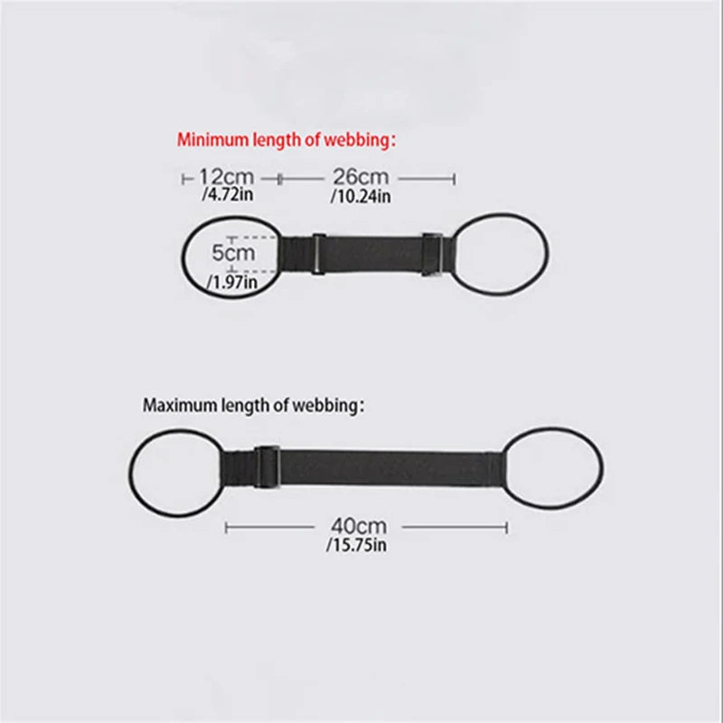 Elastic Adjustable Luggage Strap Carrier Strap Baggage Bungee Luggage Belts Suitcase Belt Travel Security Carry On Straps