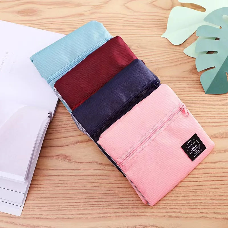 Foldable Travel Storage Bag Large-capacity Baggage Package Portable Multi-function Airplane Handbag Washing Supplies Storage Bag