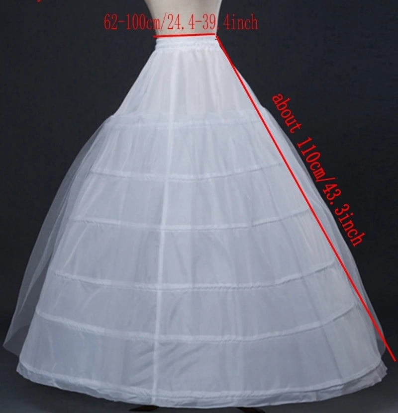 Petticoat Crinoline Slips Hoop Skirt Vintage  Underskirt for Gown Dress Many Styles for Bridal Wedding