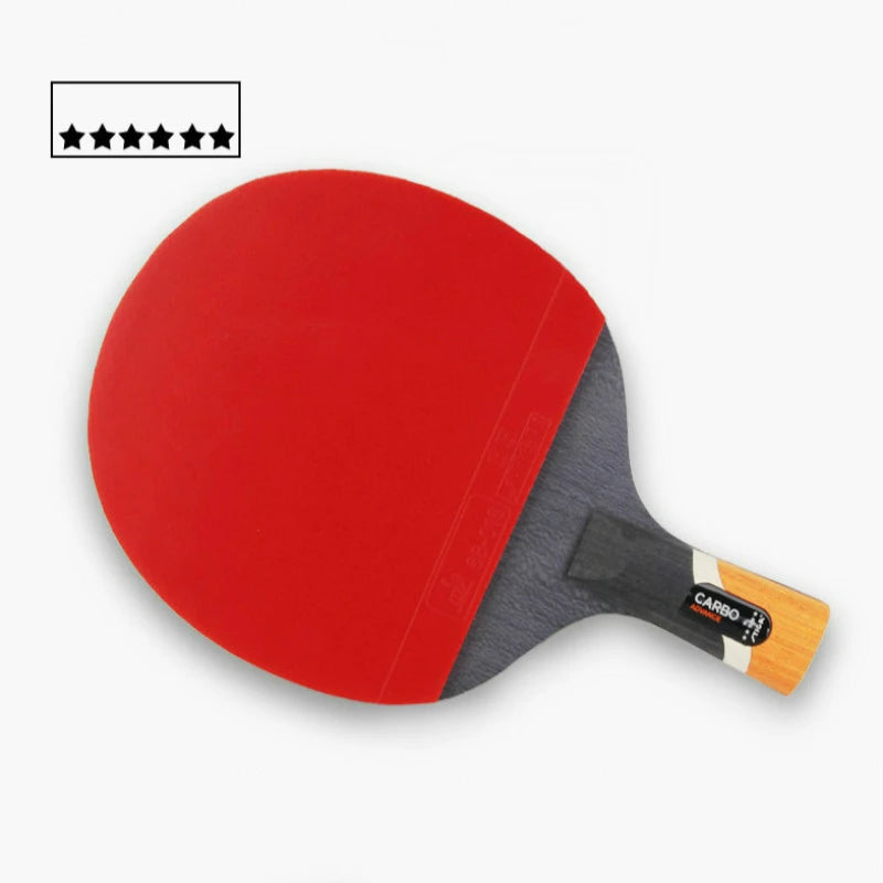Original Stiga 6 stars Table tennis racket Ddouble Pimples-in rubber Ping Pong Racket tenis de mesa table tennis with cover