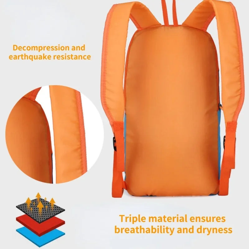 New sports backpack for men and women, casual travel backpack, lightweight and high-quality backpack