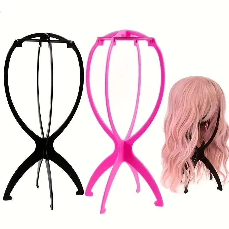 Tool Travel Stand For All Wigs Wig Stand Portable Collapsible Holder Durable Wig Display 13.2 Inch