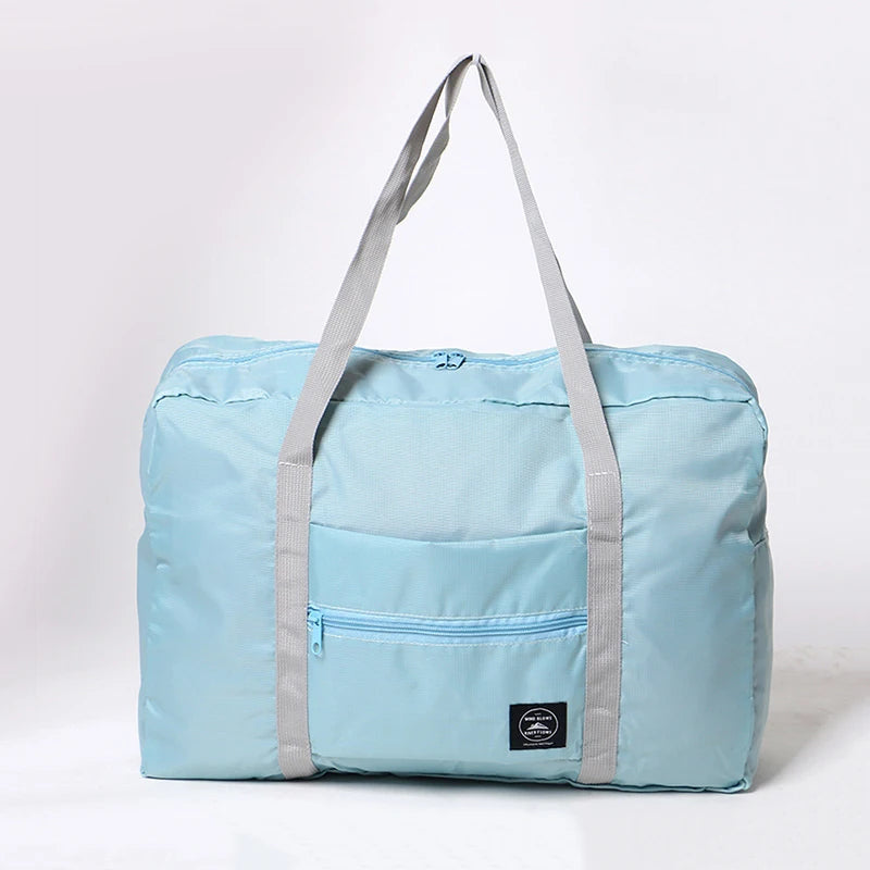 Foldable Travel Storage Bag Large-capacity Baggage Package Portable Multi-function Airplane Handbag Washing Supplies Storage Bag