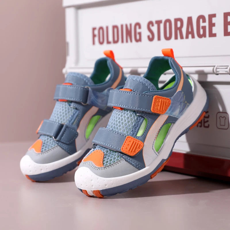 Children Shoes Boys Sandals Summer Shoes Sneaker Luxury Designer Non-slip Sports Casual Flat Boy Sandals Shoes