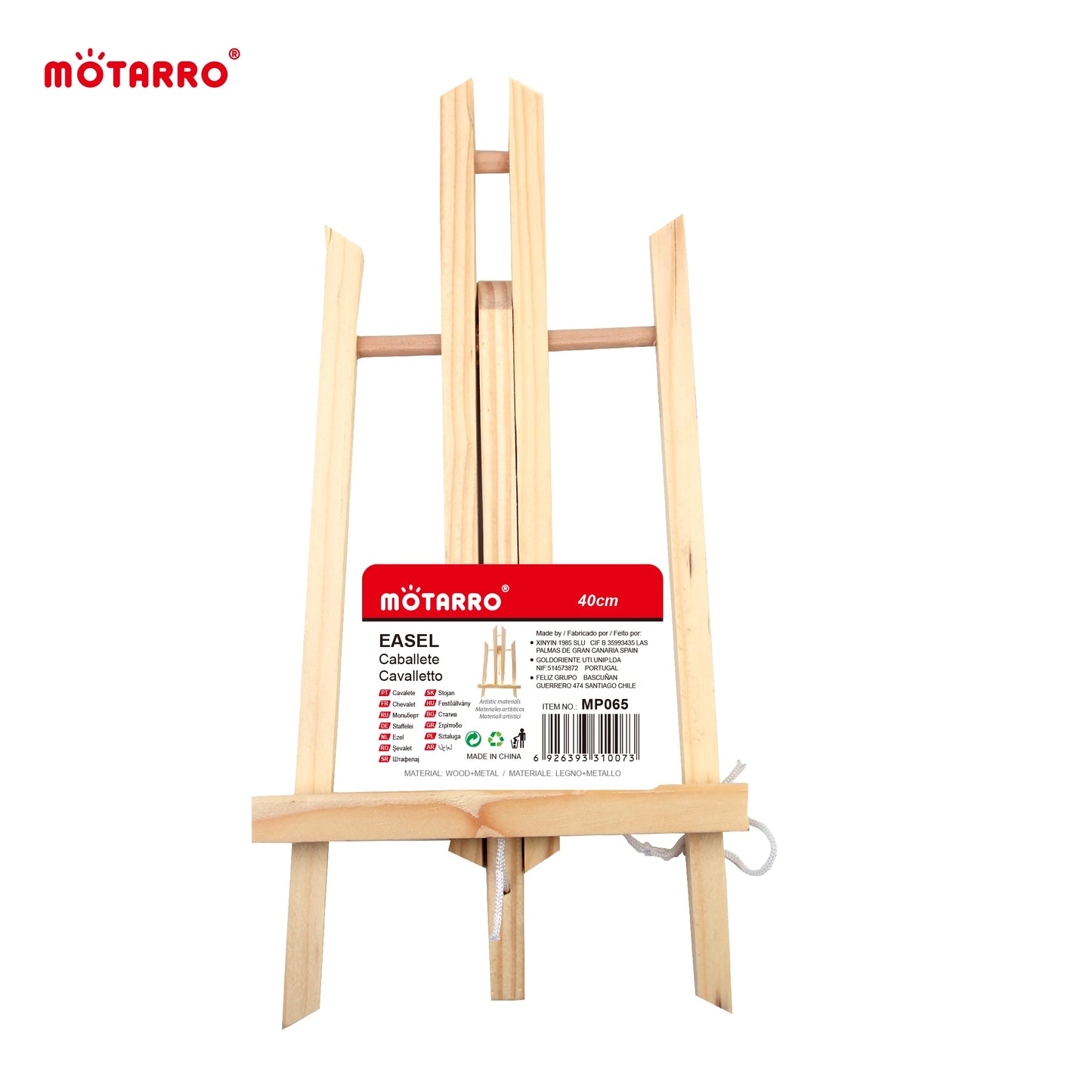 MOTARRO 1Pcs Natural Wood Easel Frame Tripod Display Holder Wedding Table Name Card Stand Children Painting Display Craft