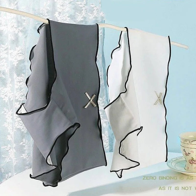3pcs/Pack Women's Seamless Triangle Underwear With Low Waist And European-American Style