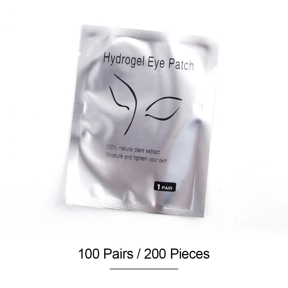 50/100pairs Eyelashes For Eyelash Extensions Eye Pads Pillows Disposable Patch Under Lash Tips Lint Free Sticker Wraps Makeup