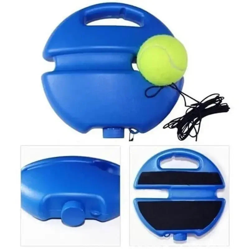 Improve Your Tennis Skills Anywhere With Rebound Balls And Elastic Rope Base - Perfect For Indoor And Outdoor Training