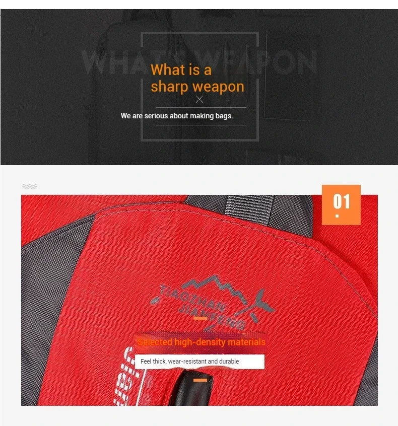 Outdoor Travel Backpack Fashion Hiking Backpacks Men Climbing Travel Backpack Classic Sport Travel Backpacks