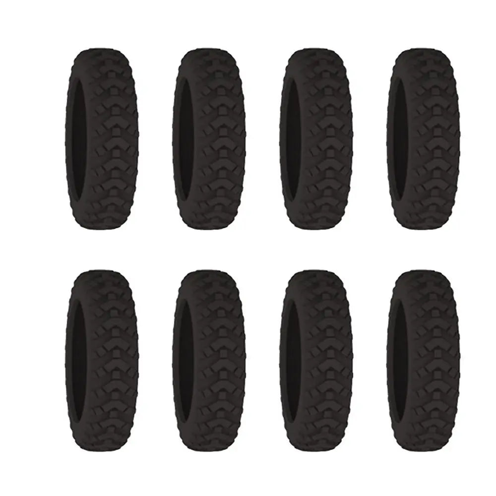 8PCS Luggage Wheels Protector Silicone Wheels Caster Shoes Travel Luggage Suitcase Reduce Noise Wheels Guard Cover Accessories