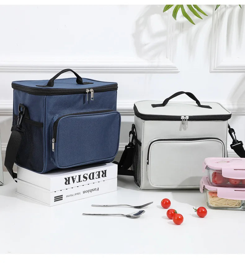 Insulated Lunch Bag Large Lunch Bags For Women Men Reusable Lunch Bag With Adjustable Shoulder Strap