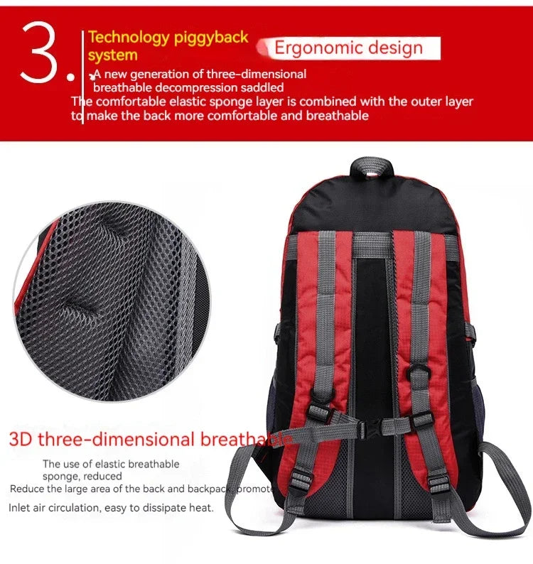 Outdoor Travel Backpack Fashion Hiking Backpacks Men Climbing Travel Backpack Classic Sport Travel Backpacks
