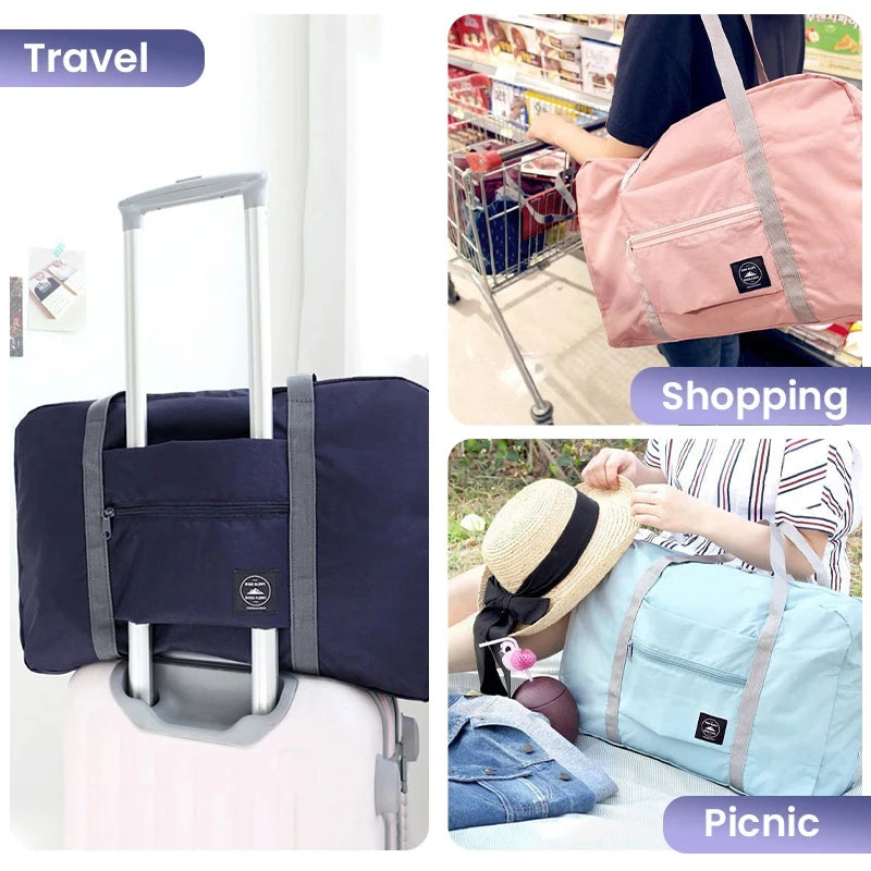 1pc Large Capacity Fashion Travel Bag For Unsiex Weekend Bag Handle Bag Travel Carry on Bags Dropshipping