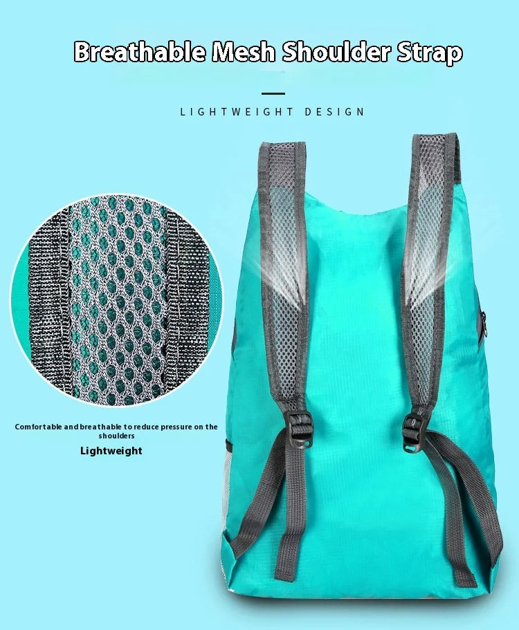 Ultralight Folding Bag Men Women Waterproof High-volume Portable Backpack Lightweight Travel Bags Outdoor Sports Daypack