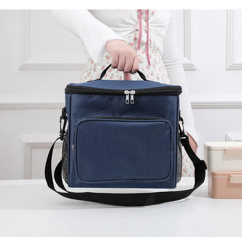 Insulated Lunch Bag Large Lunch Bags For Women Men Reusable Lunch Bag With Adjustable Shoulder Strap