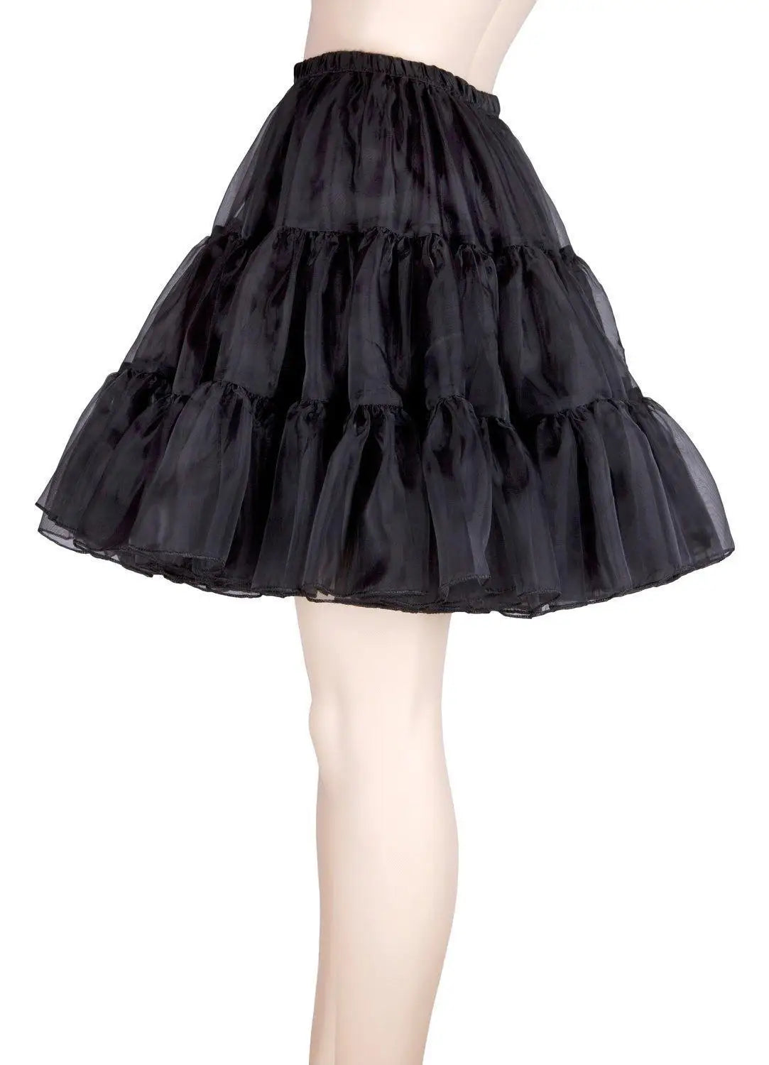 BABYONLINE Rockabilly Red Wedding Petticoat Crinoline Short Tulle Skirt Underskirt Woman Adult Tutu Half Slips Bridal Accessorie