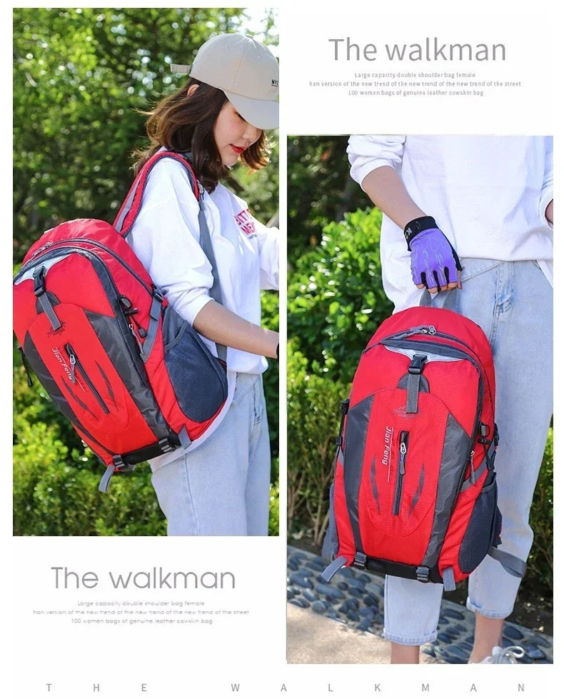 Outdoor Travel Backpack Fashion Hiking Backpacks Men Climbing Travel Backpack Classic Sport Travel Backpacks