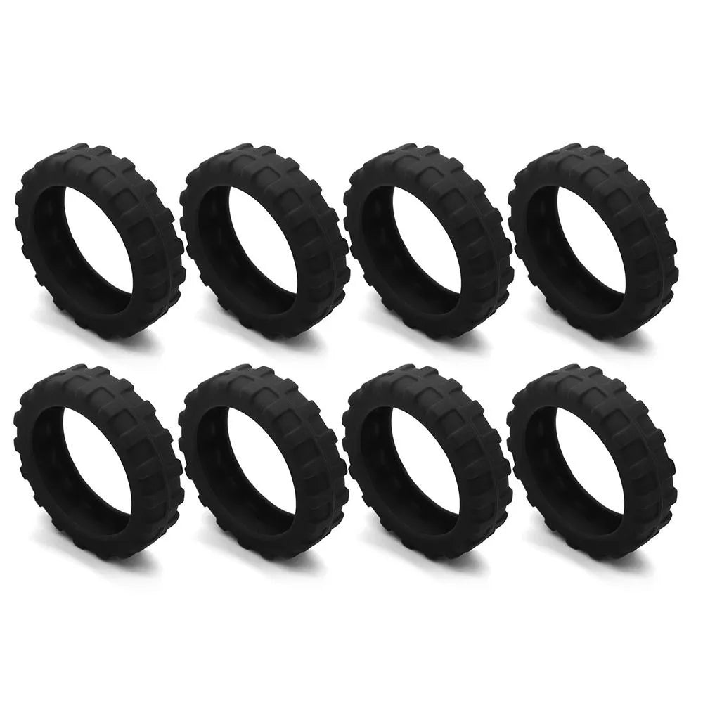 8PCS Luggage Wheels Protector Silicone Wheels Caster Shoes Travel Luggage Suitcase Reduce Noise Wheels Guard Cover Accessories