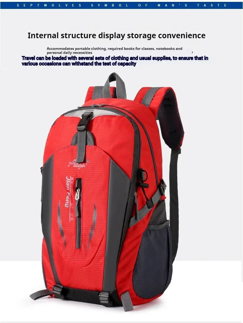 Outdoor Travel Backpack Fashion Hiking Backpacks Men Climbing Travel Backpack Classic Sport Travel Backpacks