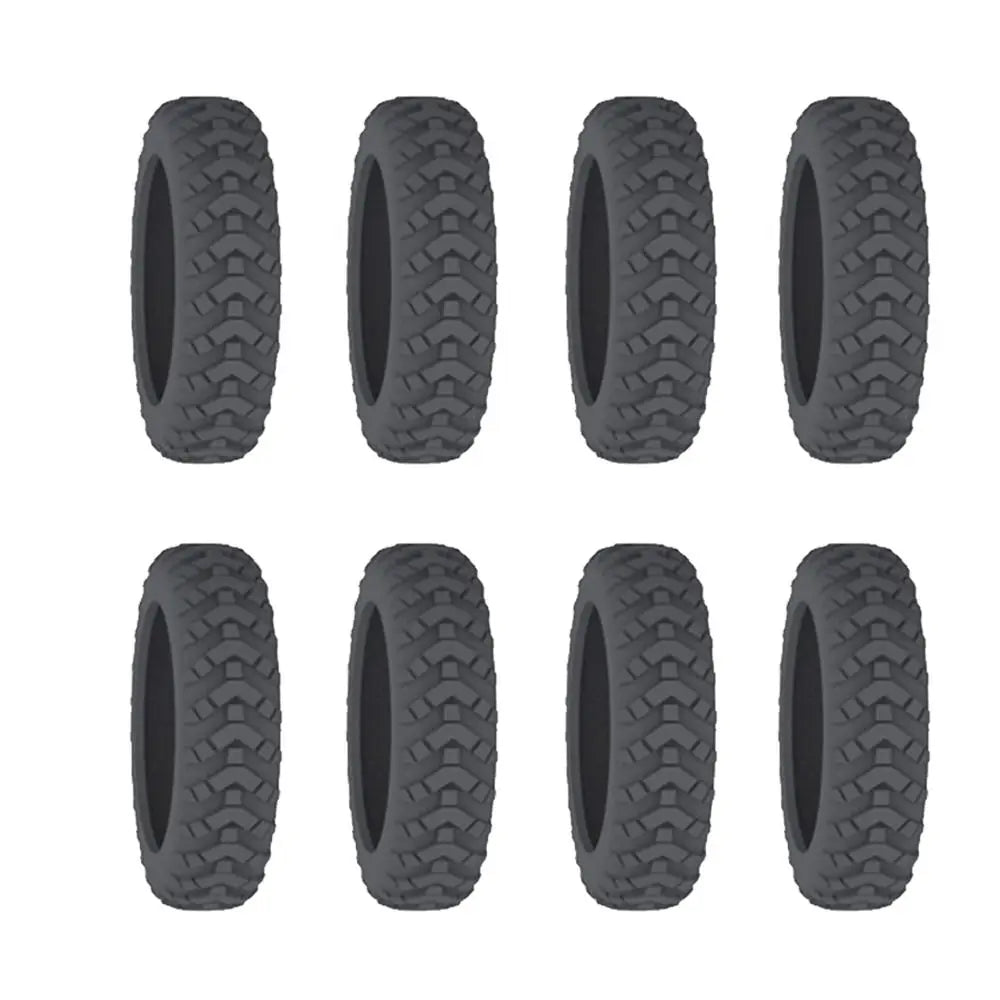 8PCS Luggage Wheels Protector Silicone Wheels Caster Shoes Travel Luggage Suitcase Reduce Noise Wheels Guard Cover Accessories