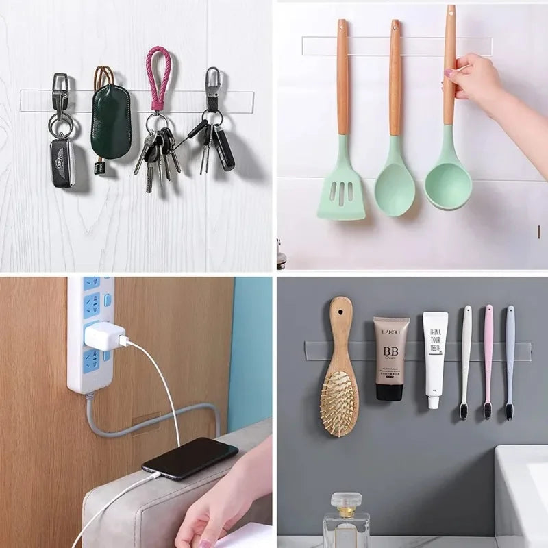 20-50mm Width Ultra Strong Adhesive Nano Tape High Viscosity Double Sided Tape Traceless Transparent Reusable Mounting Tape