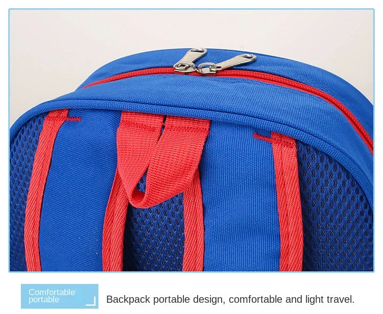 Spiderman Backpacks Super Heroes Student School Bag Cartoon 3d Stereo Kindergarten Backpack Children's Travel Bag Gift