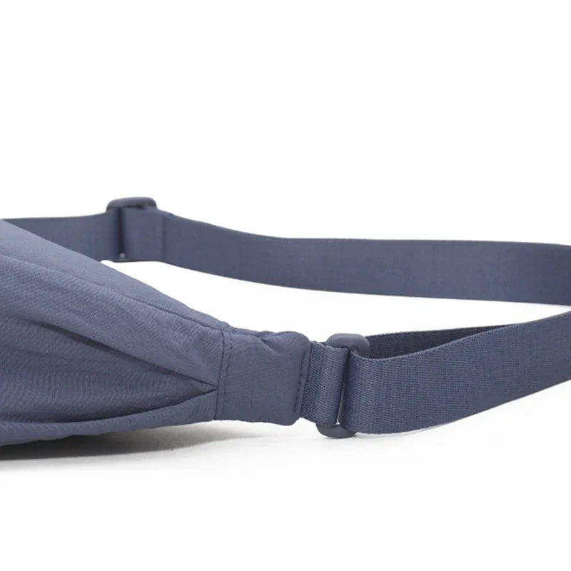 New Simple and Casual Solid Color Nylon Large Capacity Women's Dumpling Bag Shoulder Bag for Travel and Commuting