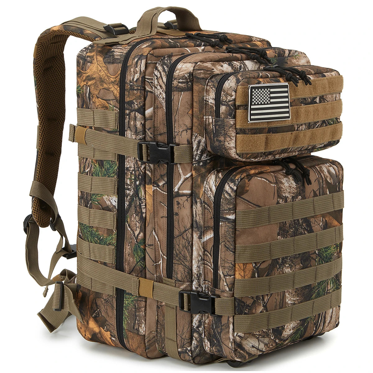 QT&QY 45L Tactical Backpack For Men Molle 3 day survival Backpack Hunting Camping Hiking GYM Rucksack Survival Bug Out Bag