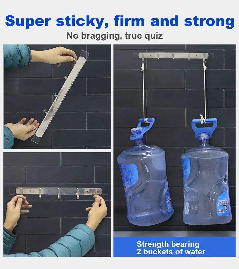 20-50mm Width Ultra Strong Adhesive Nano Tape High Viscosity Double Sided Tape Traceless Transparent Reusable Mounting Tape