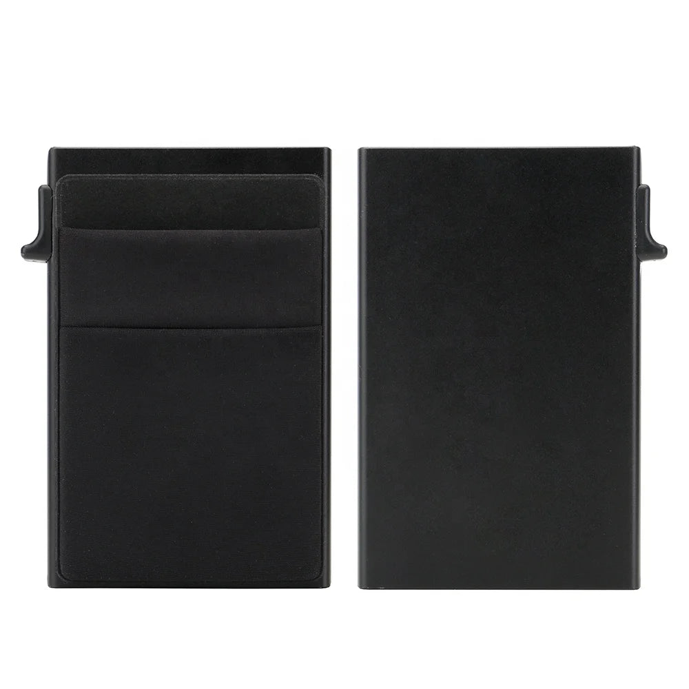 Rfid Credit Card Holder Men Thin Slim Mini Minimalist Wallets Luxury Metal Bank ID Cardholer Case Wallet for Men Carteras Choice