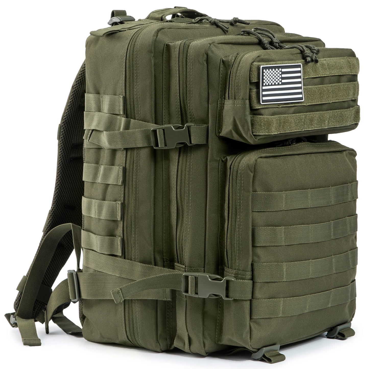 QT&QY 45L Tactical Backpack For Men Molle 3 day survival Backpack Hunting Camping Hiking GYM Rucksack Survival Bug Out Bag
