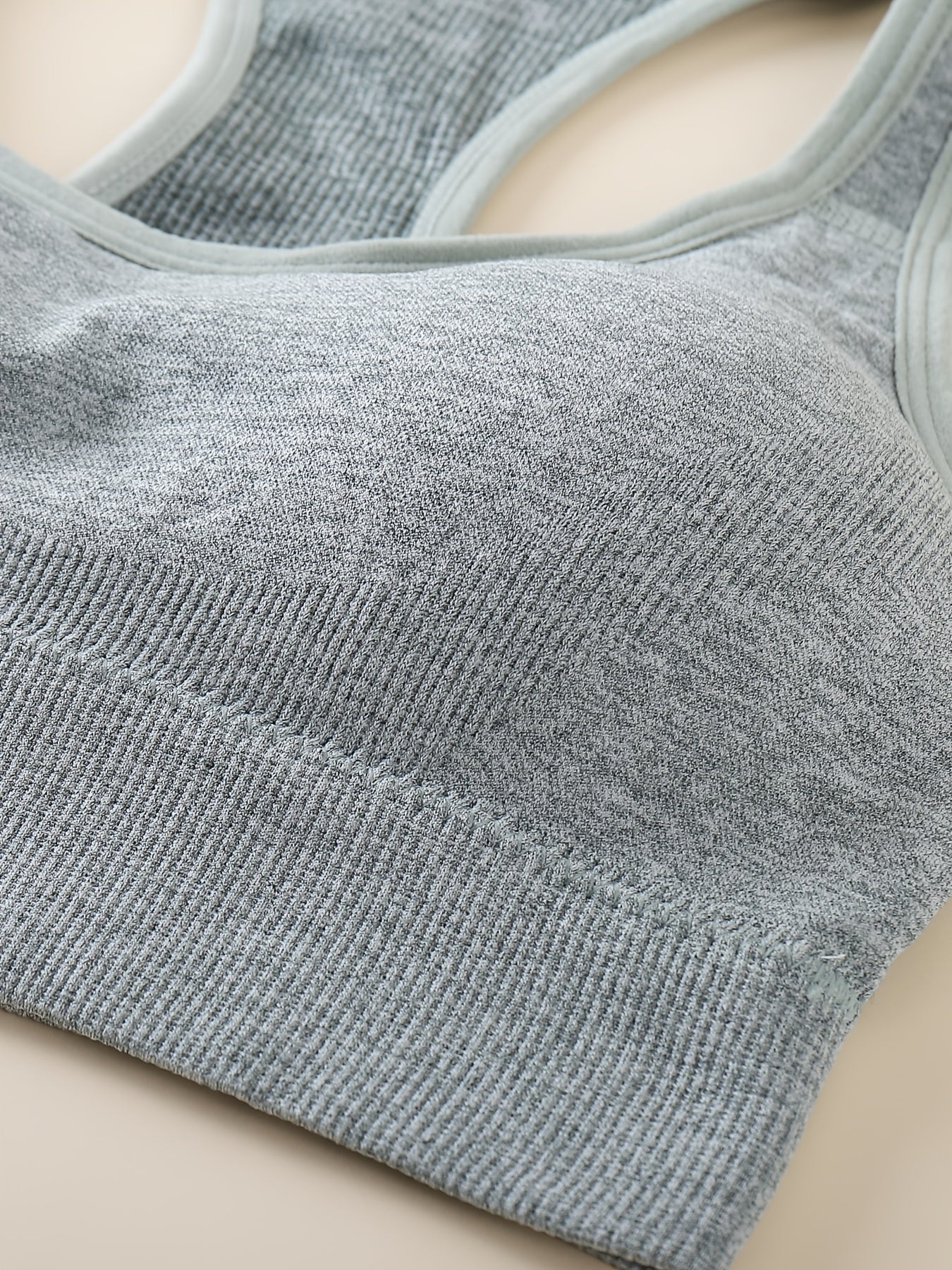 5pcs Women's Medium Support Sports Bras with Removable Pads, Breathable Mesh Back & Moisture-Wicking - Yoga & Gym Bras for High-Impact Workouts, Tummy Control, 5 Colors (Black/Dark Grey/Charcoal/Blush/Peach), Yoga Apparel | S