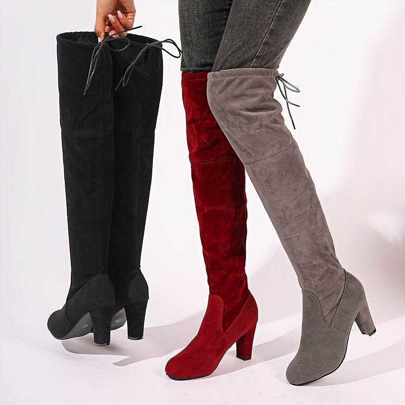 Women's Over-the-Knee Heels Jadeson 9527