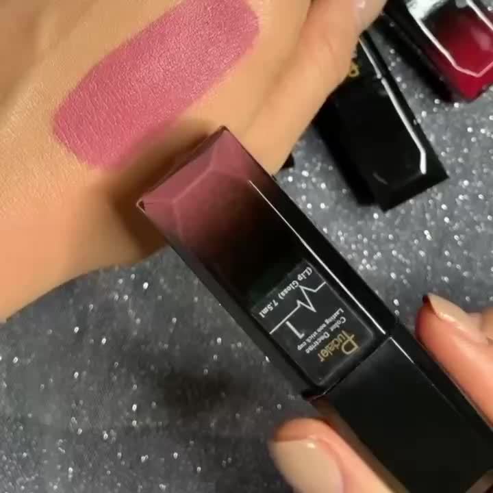 17 colors Long-Lasting Matte Liquid Lipstick Lip Gloss with Velvet Finish and Waterproof Formula Valentine's Day Gifts